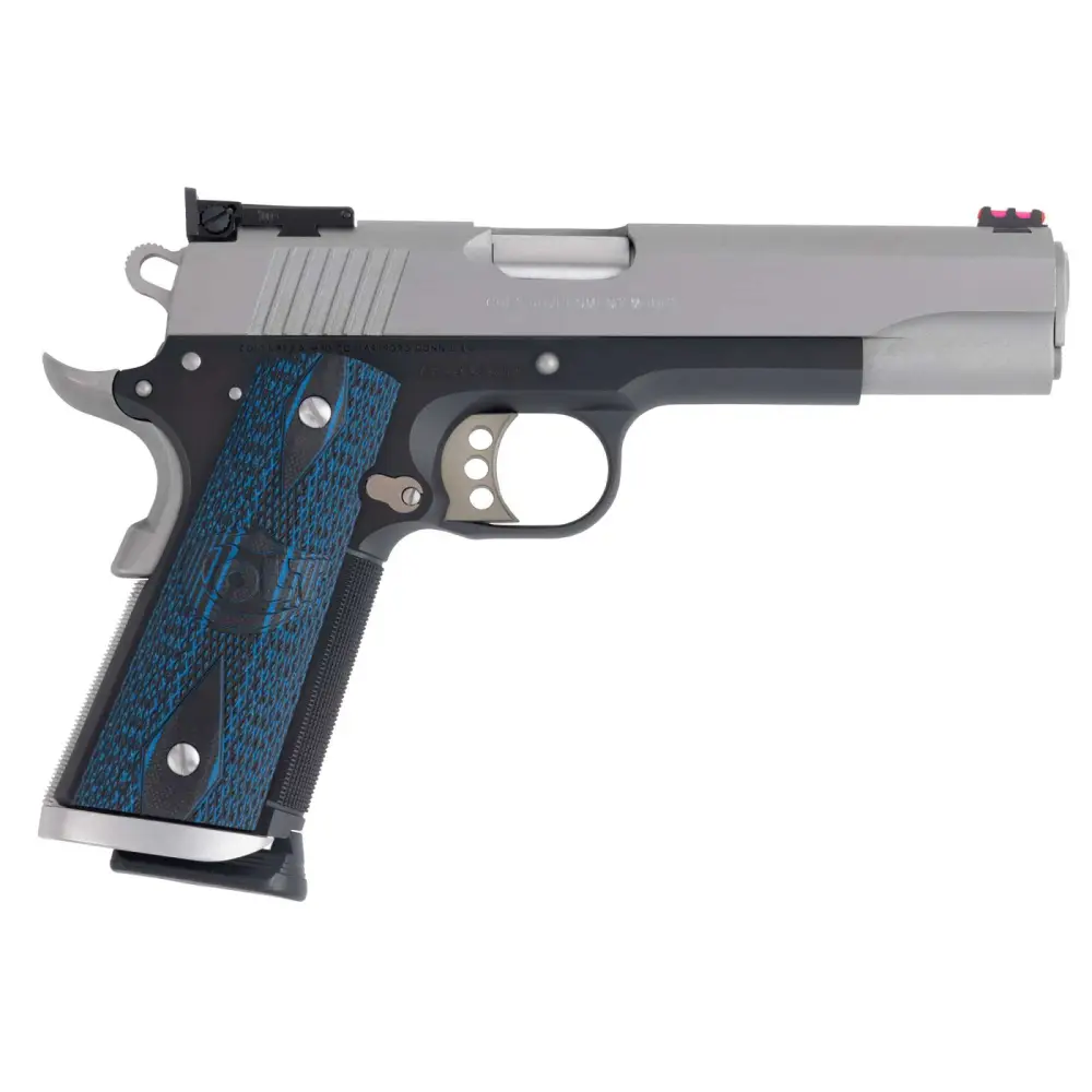 COLT 1911 GOLD CUP TROPHY 45 ACP 5" TWO TONE